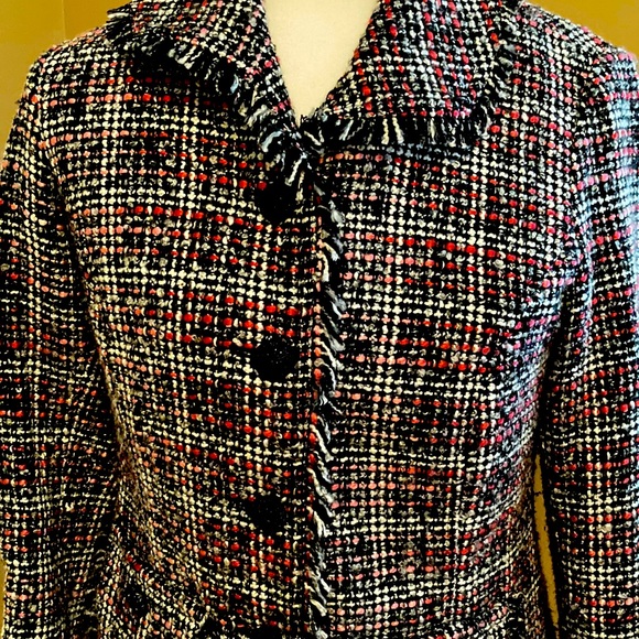 Chico's Single Button Blazer Size 2 (12) main image 1